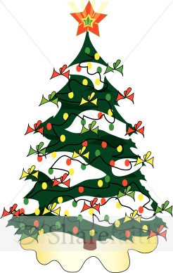 Cute Christmas Tree Clipart