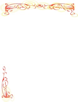 Decorative Swirls Border