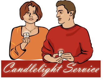 Candlight Service Couple