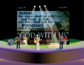 Modern Church Stage