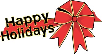 Happy Holiday Bow