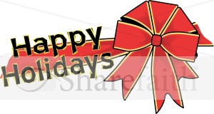 Happy Holiday Bow