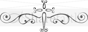 Fancy Cross Page Divider
