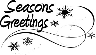Seasons Greetings Page Accent