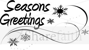 Seasons Greetings Page Accent