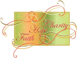 Colorful Charity Hope Faith