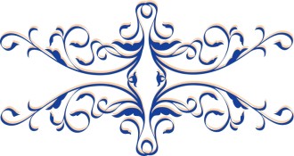 Decorative Purple Flourish