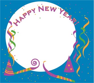 Happy New Year Square
