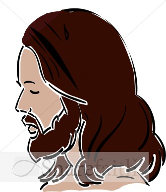 Side View of Jesus