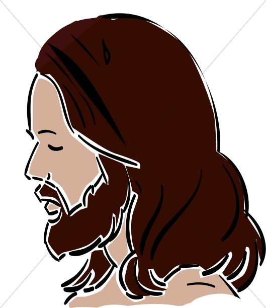 clipart of jesus face - photo #32