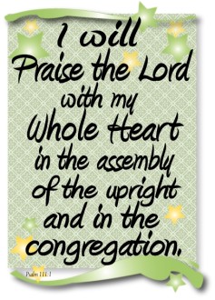 Praise the Lord Graphic