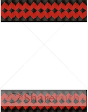 Textile Border Image