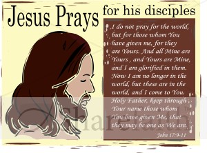 Jesus Prays for His Disciples