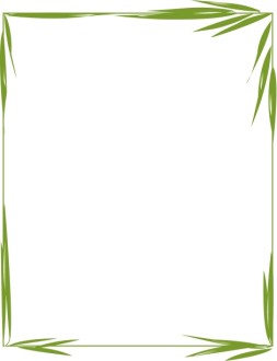 Easter Spring Border