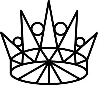 Line Art Crown