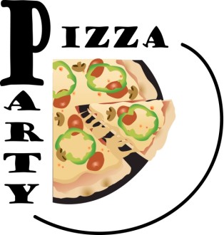 Pizza Party Graphic