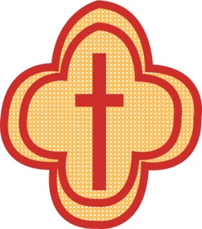 Decorative Cross Graphic