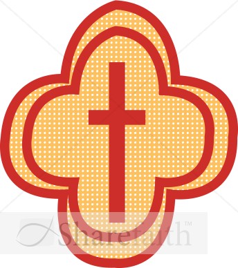 Decorative Cross Graphic