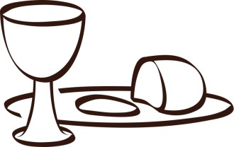 Simple Communion Clip Art
