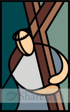 Jesus Carrying The Cross