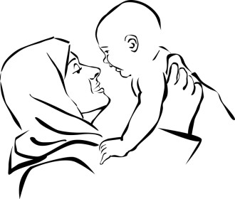 Mary and Jesus