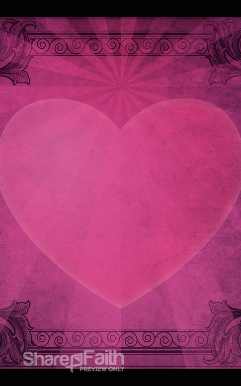 Love of God Church Bulletin Cover
