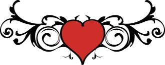 Red Heart Trumpet Flourish
