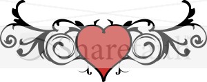 Red Heart Trumpet Flourish