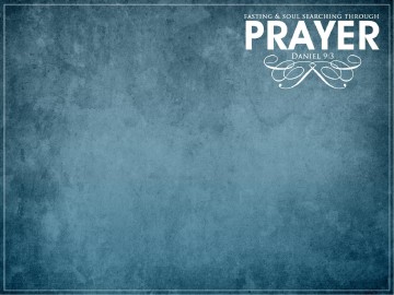 Prayer Church PowerPoint