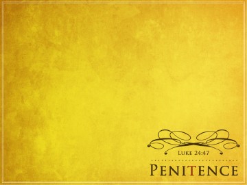 Penitence Christian PowerPoints
