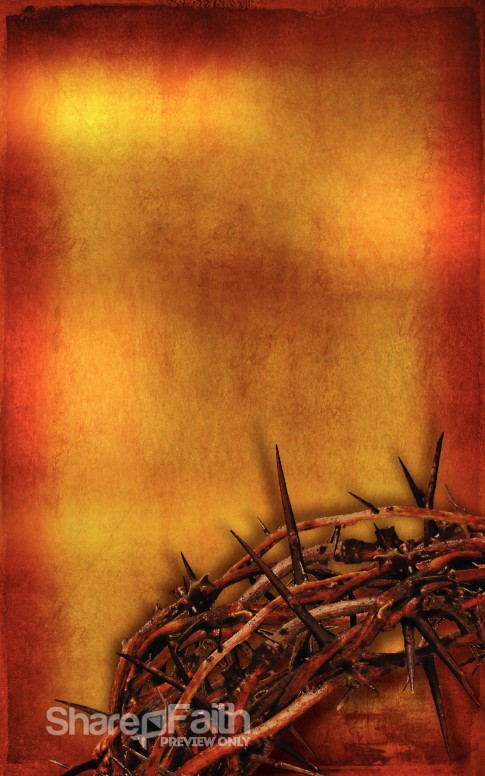 Passion of Christ Church Bulletin Cover