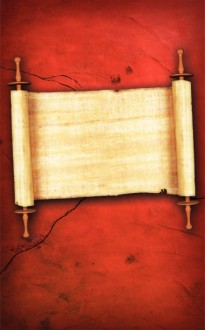 Paper Scroll Church Bulletin Cover