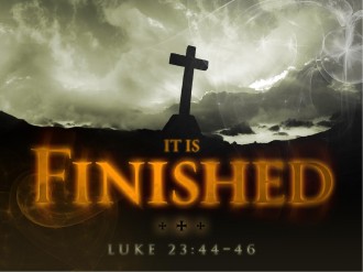 It Is Finished Church PowerPoint