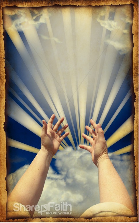 Easter Resurrection Church Bulletin Cover