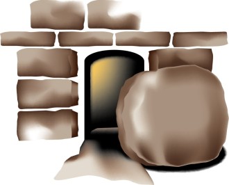 Empty Easter Tomb