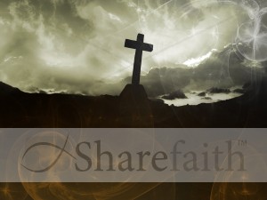 Cross on Hill Worship Backround