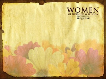 Women of Wisdom Church PowerPoint