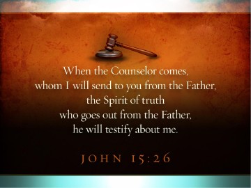 Holy Spirit Great Advocate Sermon PowerPoint