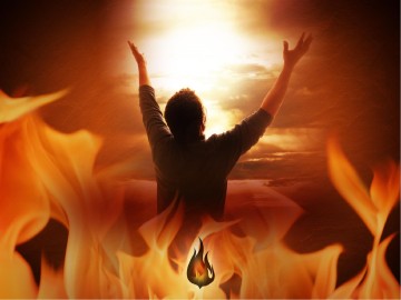 Outpouring of the Spirit Pentecost PowerPoint Template