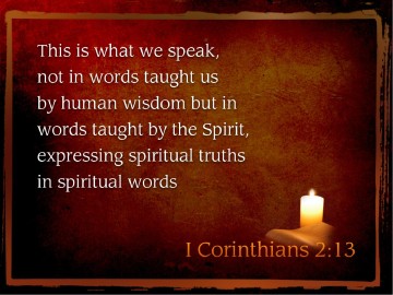 Spirit of Truth PowerPoint Template for Pentecost