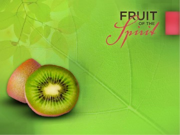 Kindness and Goodness Fruit of the Spirit PowerPoint Template