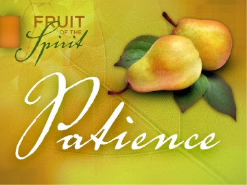 Patience Fruit of the Spirit PowerPoint Template