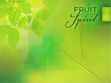 Joy Fruit of the Spirit PowerPoint Template