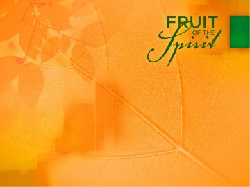 Peace Fruit of the Spirit Pentecost PowerPoint Template