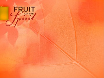 Gentleness Fruit Of The Spirit Powerpoint Template