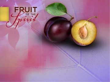 Self Control Fruit Of The Spirit Powerpoint Slides