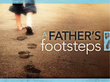 A Fathers Footsteps PowerPoint Template
