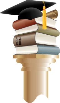 Books And Cap Graduation Clip Art