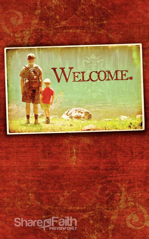 Mimicking Dad Fathers Day Bulletin Cover