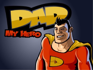 Super Dad Powerpoint Template